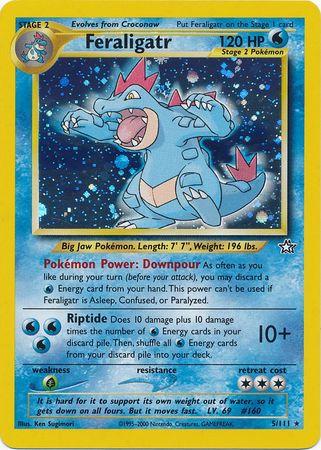 Feraligatr 005/111 - Neo Genesis Unlimited Holofoil