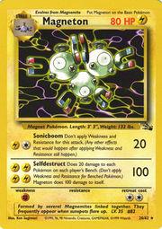 Magneton 011/null - Fossil Unlimited Holofoil