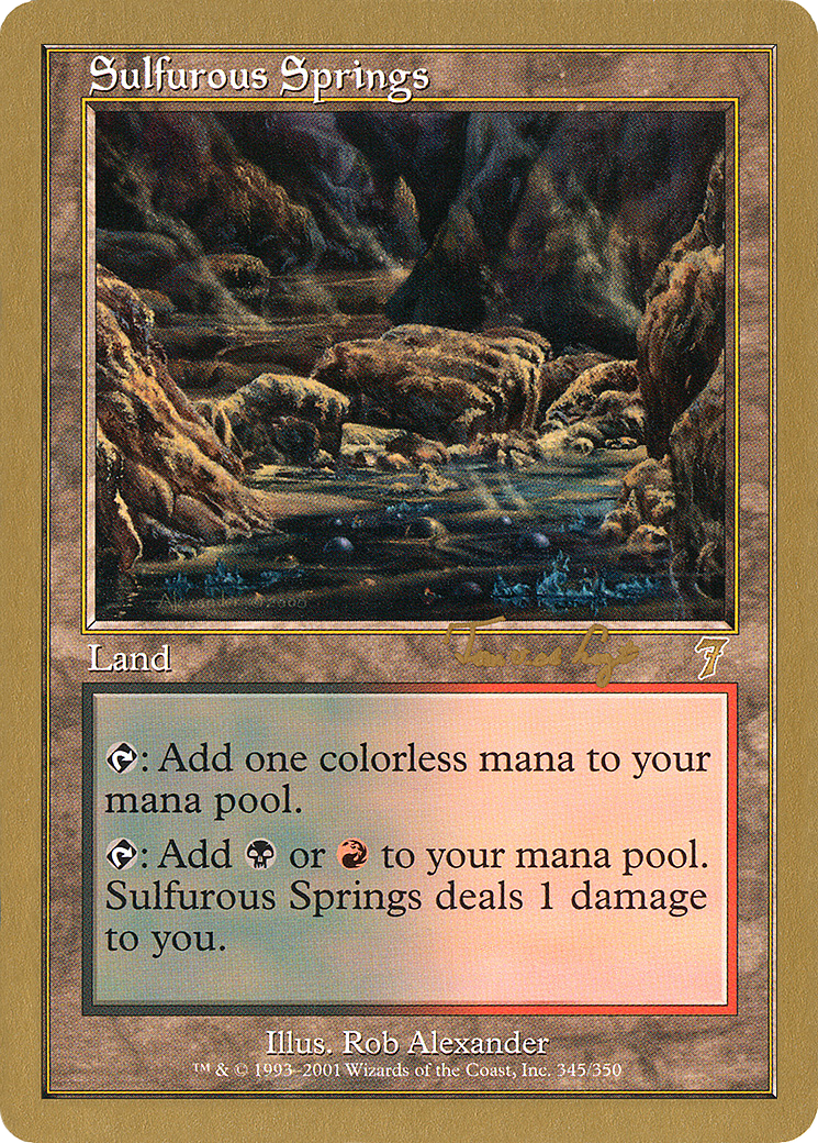 Sulfurous Springs (WCD-TVDL345) - World Championship Decks 2001