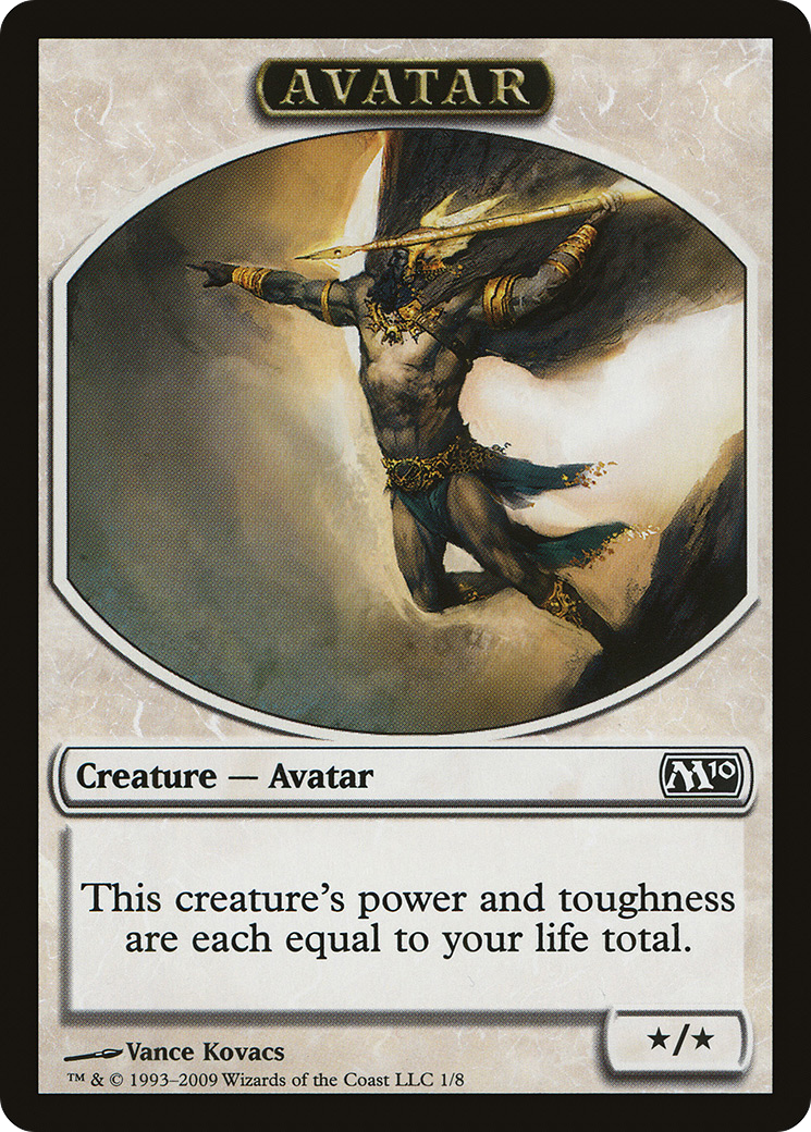Avatar (M10-001) - Magic 2010 Tokens