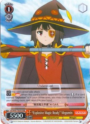 "Explosive Magic Ready" Megumin (RRR) (KS/W49-TE05R RRR) - KonoSuba