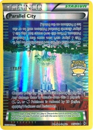 Parallel City 145/162 - League & Championship Cards - Reverse Holofoil