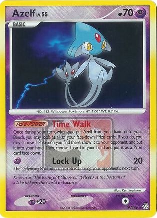 Azelf (League Promo) 019/146 - League & Championship Cards Reverse Holofoil