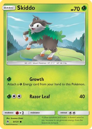 Skiddo 009/131 - SM Forbidden Light