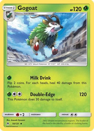 Gogoat 010/131 - SM Forbidden Light Reverse Holofoil