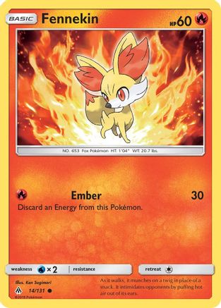 Fennekin 014/131 - SM Forbidden Light