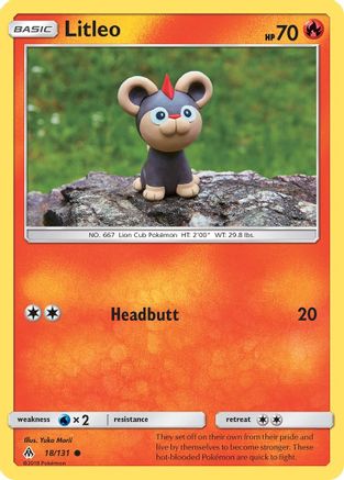 Litleo 018/131 - SM Forbidden Light
