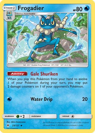 Frogadier 023/131 - SM Forbidden Light