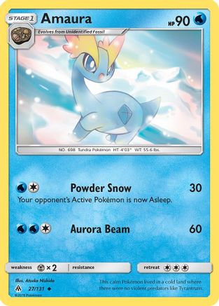 Amaura 027/131 - SM Forbidden Light