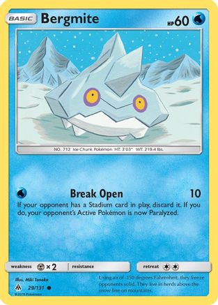 Bergmite 029/131 - SM Forbidden Light