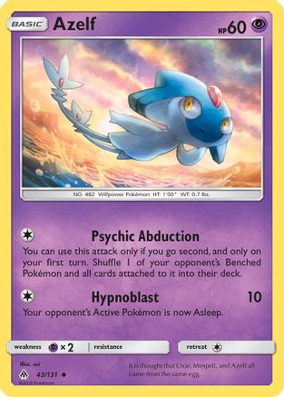 Azelf 043/131 - SM Forbidden Light