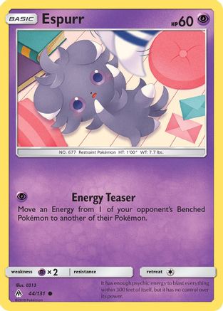 Espurr 044/131 - SM Forbidden Light Reverse Holofoil