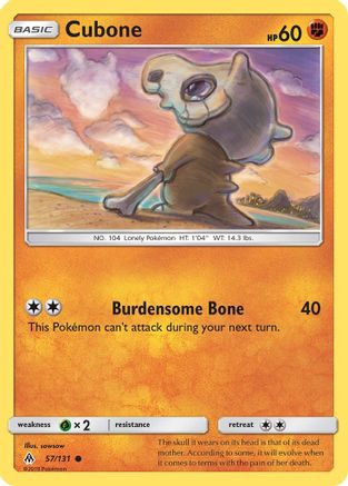 Cubone 057/131 - SM Forbidden Light