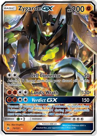 Zygarde GX 073/131 - SM Forbidden Light Holofoil