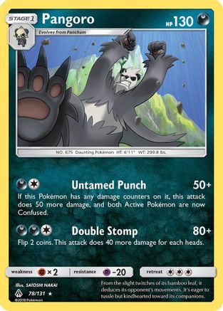 Pangoro 078/131 - SM Forbidden Light