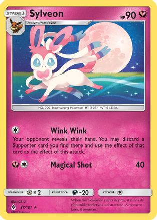 Sylveon 087/131 - SM Forbidden Light