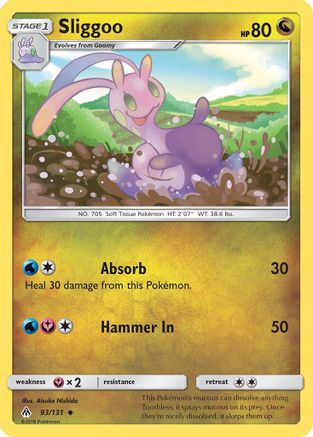 Sliggoo 093/131 - SM Forbidden Light Reverse Holofoil
