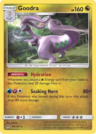 Goodra 094/131 - SM Forbidden Light Holofoil