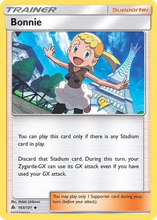 Bonnie 103/131 - SM Forbidden Light Reverse Holofoil