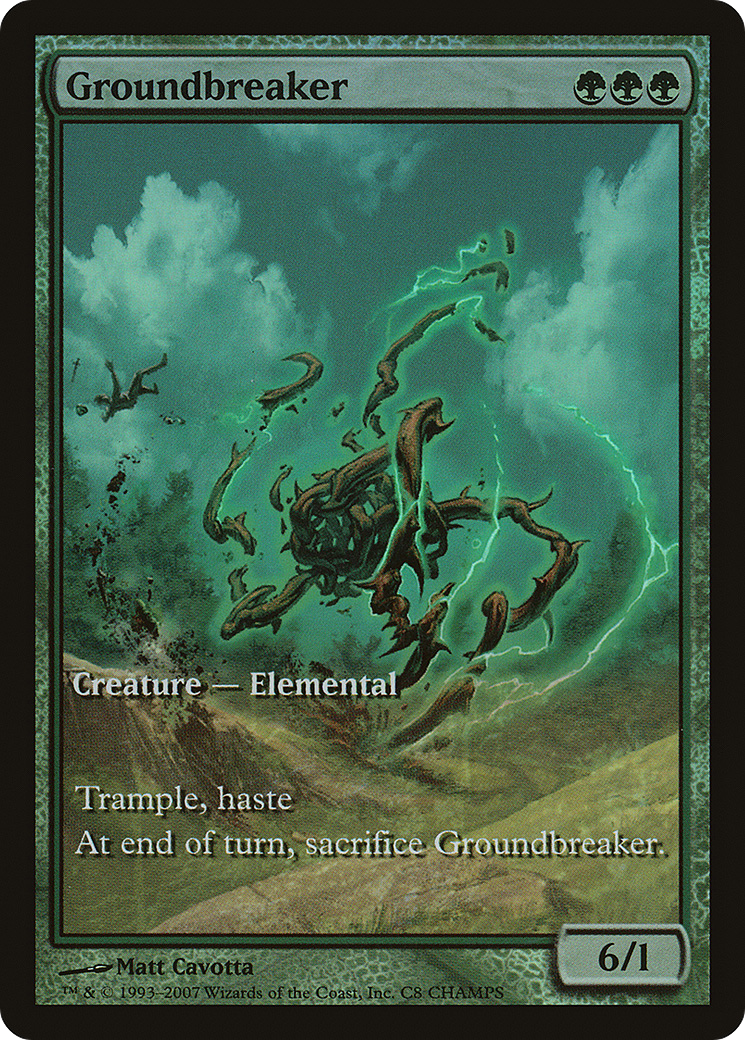 Groundbreaker (CHAMPS-008) - Champs and States Foil