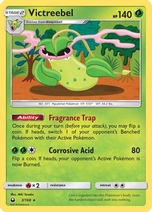 Victreebel 003/168 - SM Celestial Storm Holofoil