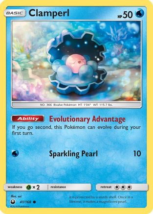 Clamperl 041/168 - SM Celestial Storm