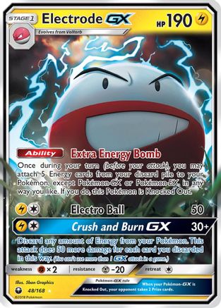 Electrode GX 048/168 - SM Celestial Storm Holofoil