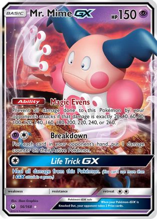 Mr. Mime GX 056/168 - SM Celestial Storm Holofoil