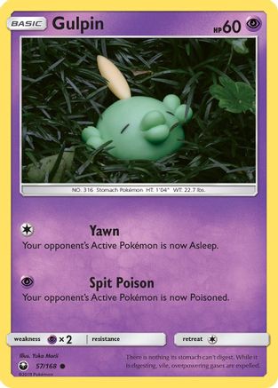 Gulpin 057/168 - SM Celestial Storm