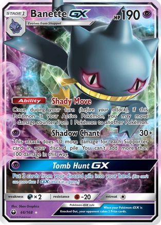 Banette GX 066/168 - SM Celestial Storm Holofoil