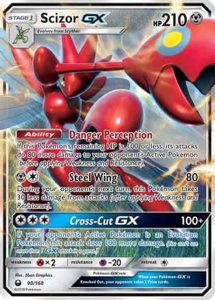 Scizor GX 090/168 - SM Celestial Storm Holofoil