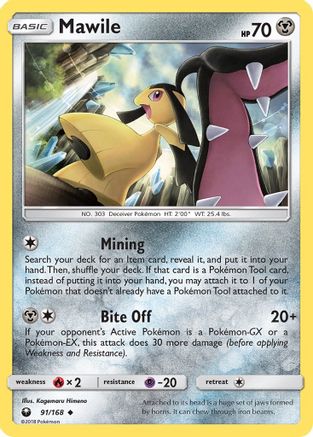 Mawile 091/168 - SM Celestial Storm Reverse Holofoil