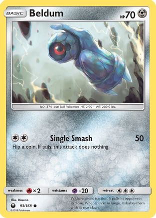 Beldum 093/168 - SM Celestial Storm