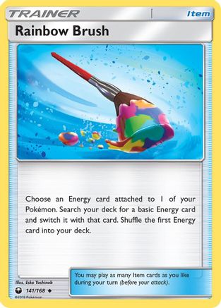Rainbow Brush 141/168 - SM Celestial Storm