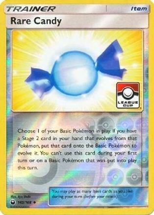 Rare Candy (League Cup) 142/168 - League & Championship Cards Reverse Holofoil