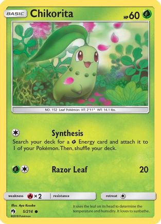 Chikorita 005/214 - SM Lost Thunder