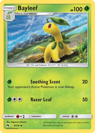 Bayleef 007/214 - SM Lost Thunder