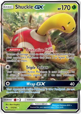 Shuckle GX 017/214 - SM Lost Thunder Holofoil