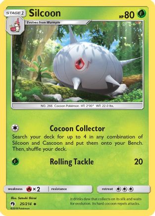 Silcoon 025/214 - SM Lost Thunder