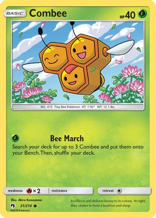 Combee 031/214 - SM Lost Thunder