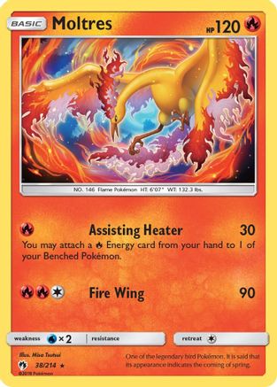 Moltres 038/214 - SM Lost Thunder