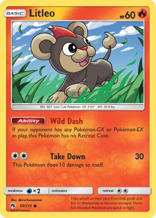 Litleo 050/214 - SM Lost Thunder