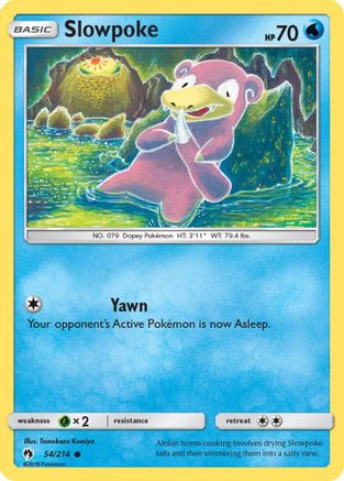 Slowpoke 054/214 - SM Lost Thunder