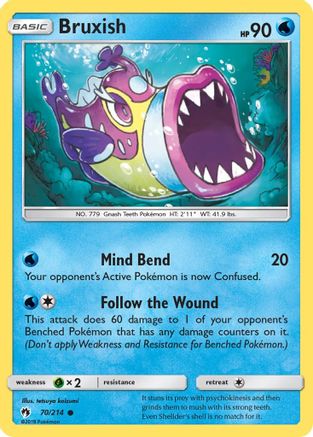 Bruxish 070/214 - SM Lost Thunder