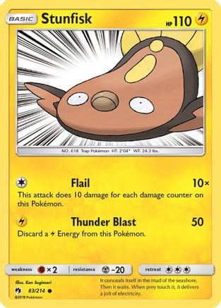 Stunfisk 083/214 - SM Lost Thunder