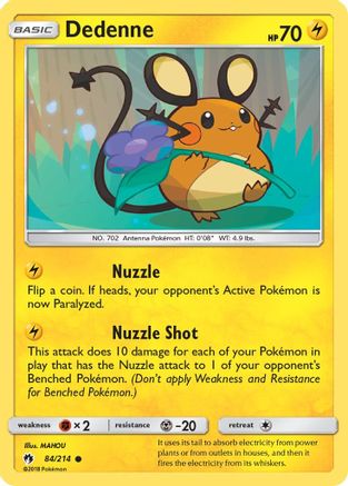 Dedenne 084/214 - SM Lost Thunder