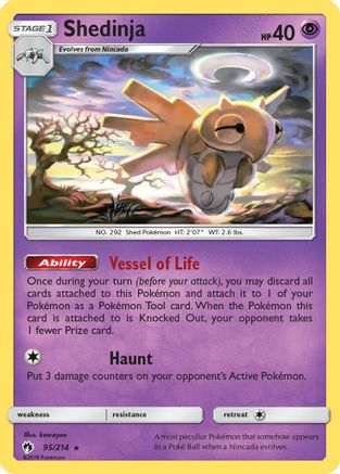 Shedinja 095/214 - SM Lost Thunder