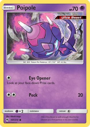 Poipole 107/214 - SM Lost Thunder
