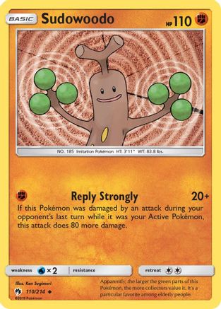 Sudowoodo 110/214 - SM Lost Thunder