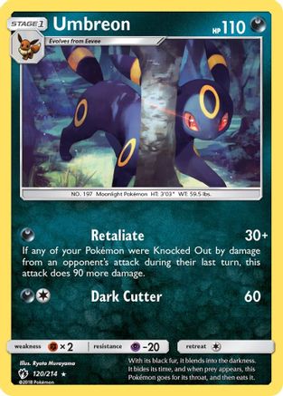 Umbreon 120/214 - SM Lost Thunder